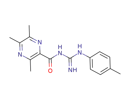 3,5,6-trimethyl-N-(N-p-tolylcarbamimidoyl)pyrazine-2-carboxamide