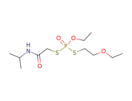 Dithiophosphoric acid S-(2-ethoxy-ethyl) ester O-ethyl ester S'-(isopropylcarbamoyl-methyl) ester