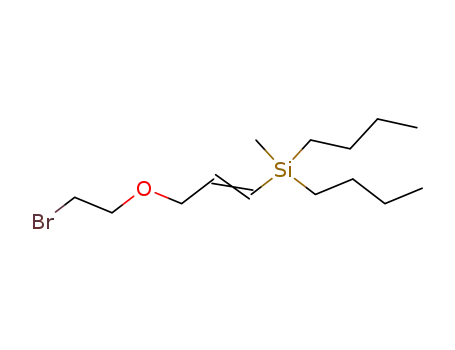 <3-(2-Bromethoxy)-propenyl>-dibutylmethylsilan