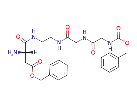 N<sup>1</sup>-benzyloxycarbonylglycylglycinamidoethyl-O<sup>4</sup>-benzylhydrogen-L-isoasparagine