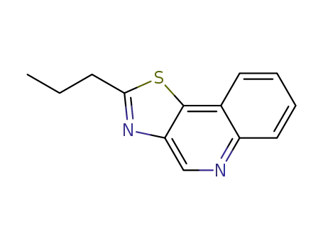 Molecular Structure of 111199-35-0 (Thiazolo[4,5-c]quinoline, 2-propyl-)