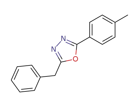 2-benzyl-5-(4-methylphenyl)-1,3,4-oxadiazole