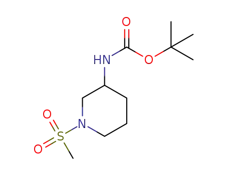 tert-butyl 1-(Methylsulfonyl)piperidin-3-ylcarbaMate
