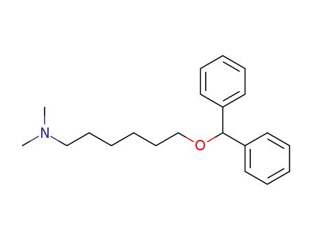 1-Hexanamine, 6-(diphenylmethoxy)-N,N-dimethyl-