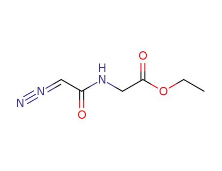 Molecular Structure of 999-29-1 (ethyl diazoacetylglycinate)