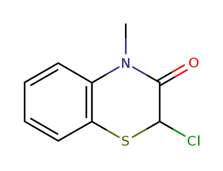 2H-1,4-Benzothiazin-3(4H)-one, 2-chloro-4-methyl-