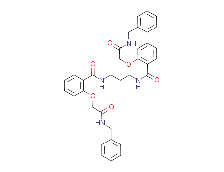 N,N'-1,3-propanediyl-bis[2-(benzyl-carbamoyl-methoxy)-benzamide]