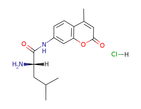 N-(4-methyl-2-oxo-2H-chromen-7-yl)-L-leucinamide hydrochlori...