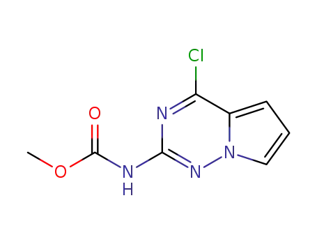 methyl (4-chloropyrrolo[2,1-f][1,2,4]triazin-2-yl)carbamate