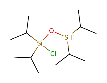 Molecular Structure of 116045-69-3 (1-Chloro-1,1,3,3-Tetraisopropyl Disiloxane)