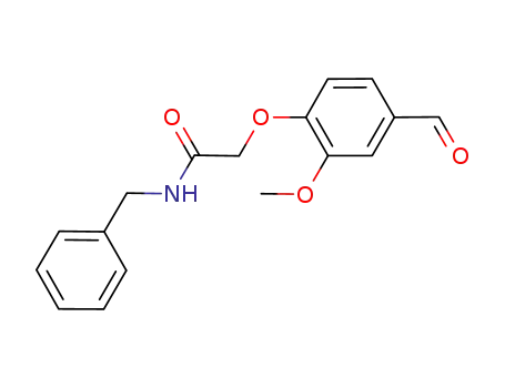 N-benzyl-2-(4-formyl-2-methoxyphenoxy)acetamide