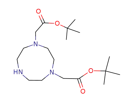 1,4-bis(tert-butoxycarbonylmethyl)-1,4,7-triazacyclononane