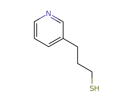 Molecular Structure of 69603-49-2 (3-Pyridinepropanethiol)