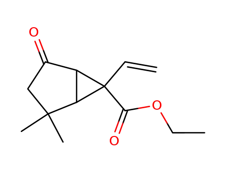 2,2-Dimethyl-4-oxo-6-vinyl-bicyclo[3.1.0]hexane-6-carboxylic acid ethyl ester