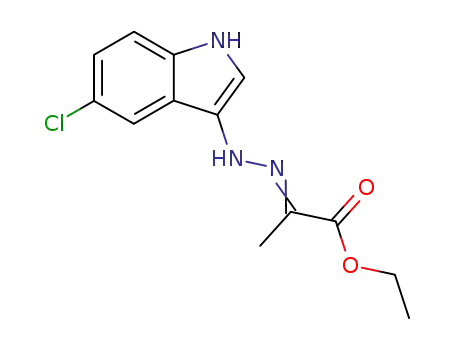 2-[(5-Chloro-1H-indol-3-yl)-hydrazono]-propionic acid ethyl ester