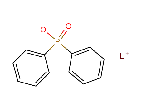 Phosphinic acid, diphenyl-, lithium salt
