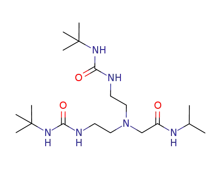Molecular Structure of 865255-93-2 (bis[(N'-tert-butylureayl)-N-ethyl]-(N''-isopropylcarbamoyl-methyl)amine)