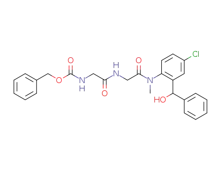 {[({[4-Chloro-2-(hydroxy-phenyl-methyl)-phenyl]-methyl-carbamoyl}-methyl)-carbamoyl]-methyl}-carbamic acid benzyl ester