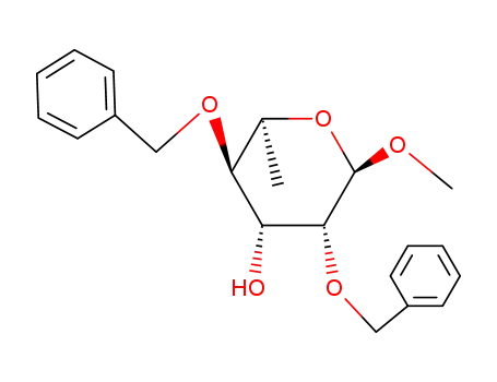 (2R,3R,4R,5R,6S)-3,5-Bis-benzyloxy-2-methoxy-6-methyl-tetrahydro-pyran-4-ol