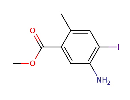 5-아미노-4-요오도-2-메틸-벤조산 메틸 에스테르