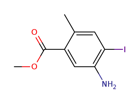 5-Amino-4-iodo-2-methyl-benzoic acid methyl ester