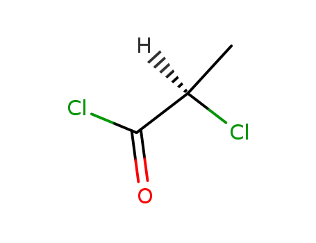 Propanoyl chloride, 2-chloro-, (2R)-