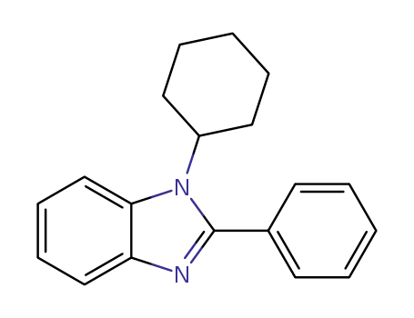 Molecular Structure of 1350628-99-7 (1-cyclohexyl-2-phenyl-1H-benzo[d]imidazole)