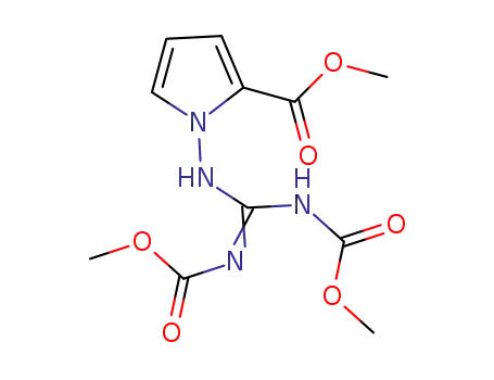methyl 1-(2,3-bis(methoxycarbonyl)guanidino)-1H-pyrrole-2-carboxylate
