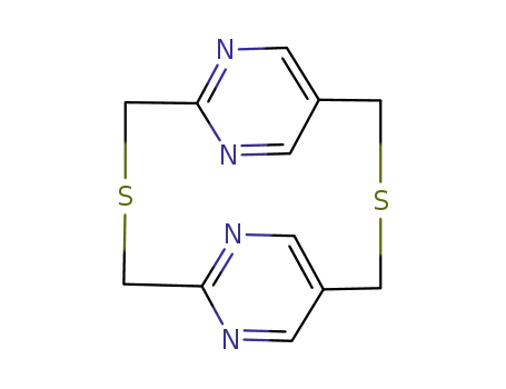 Pseudo-geminal 2,11-Dithia<3.3>(2,5)pyrimidinophane