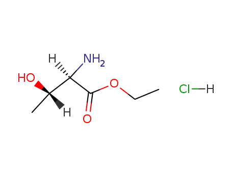 Molecular Structure of 33368-36-4 (ethyl DL-threoninate hydrochloride)