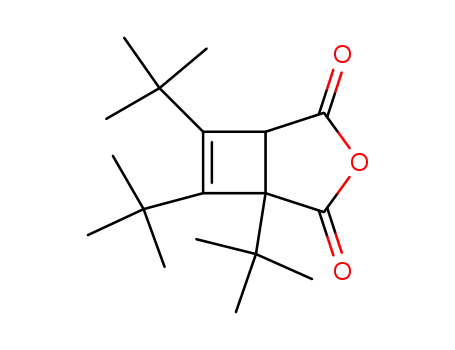 1,3,4-Tri-tert-butyl-3-cyclobuten-1,2-dicarbonsaeureanhydrid