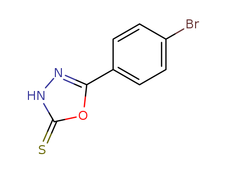 5-(4-Bromo-phenyl)-[1,3,4]oxadiazole-2-thiol