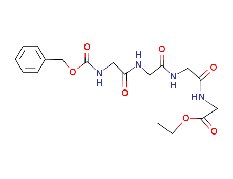 Glycine,N-[N-[N-[N-[(phenylmethoxy)carbonyl]glycyl]glycyl]glycyl]-, ethyl ester (9CI) cas  4811-37-4