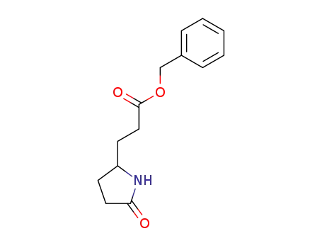 5-oxo-2-pyrrolidinepropanoic acid benzyl ester