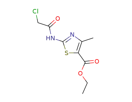 2-(2-클로로-아세틸아미노)-4-메틸-티아졸-5-카르복실산 에틸 에스테르