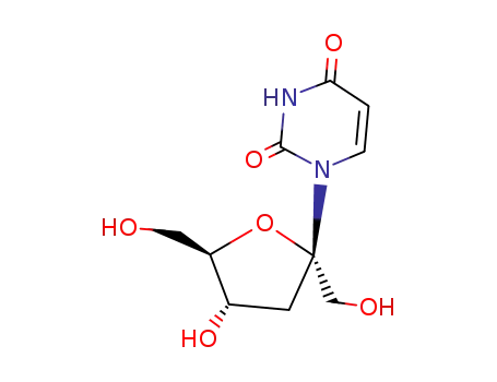 1-(3'-deoxy-β-D-psicofuranosyl)uracil