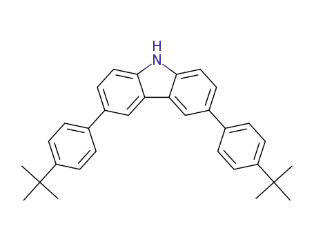 3,6-bis(-(4-tert-butyl)phenyl)-9H-carbazole