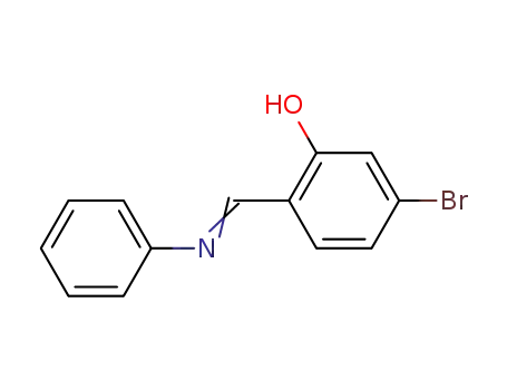 Phenol, 5-bromo-2-[(phenylimino)methyl]-
