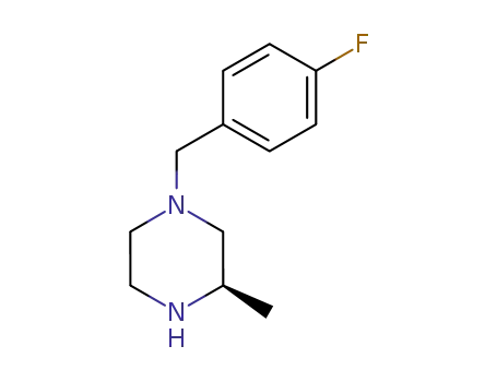 (r)-1-(4-Fluorobenzyl)-3-methylpiperazine