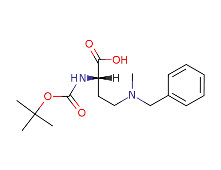 (S)-4-(Benzyl-methyl-amino)-2-tert-butoxycarbonylamino-butyric acid