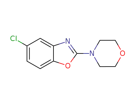 Molecular Structure of 94058-85-2 (5-Chloro-2-Morpholinobenzo[d]oxazole)