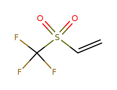 Molecular Structure of 18370-92-8 (Ethene, [(trifluoromethyl)sulfonyl]-)