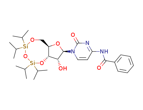 N4-Benzoyl-3 ,5 -O-(1,1,3,3-tetraisopropyl-1,3-disiloxanediyl)cytidine