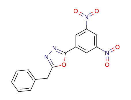 2-benzyl-5-(3,5-dinitro-phenyl)-[1,3,4]oxadiazole