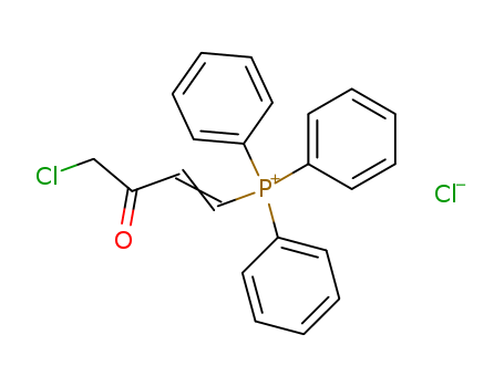 Phosphonium, (4-chloro-3-oxo-1-buten-1-yl)triphenyl-, chloride (1:1)