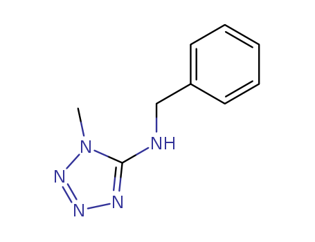 1H-Tetrazol-5-amine, 1-methyl-N- (phenylmethyl)- cas  66907-74-2