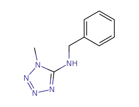 Molecular Structure of 66907-74-2 (N-benzyl-1-methyl-1H-tetrazol-5-amine)