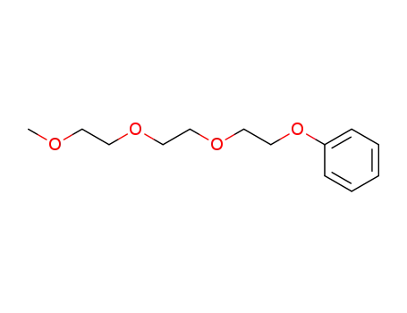Molecular Structure of 80392-33-2 (1-(2-(2-(2-methoxyethoxy)ethoxy)ethoxy)benzene)