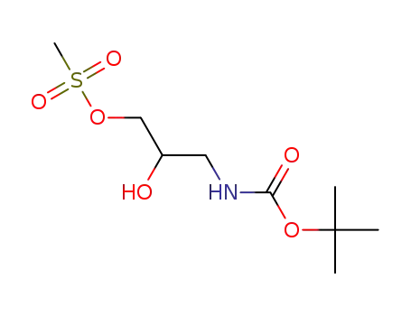 Methanesulfonic acid 3-tert-butoxycarbonylamino-2-hydroxy-propyl ester