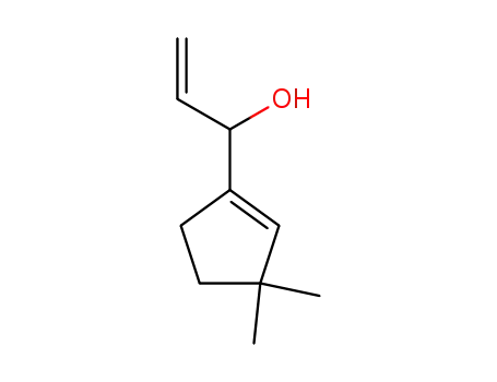 Molecular Structure of 87802-42-4 (1-Cyclopentene-1-methanol, a-ethenyl-3,3-dimethyl-)